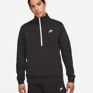 Nike Sportswear Club Men's Brushed-Back 1/2-Zip Pullover